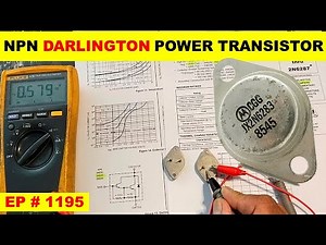 {1195} Testing 2N6283 Darlington transistor