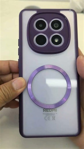 Clear Magnetic Case for Redmi Note 15 4g/5g: Copy-paste URL in comments to buy!