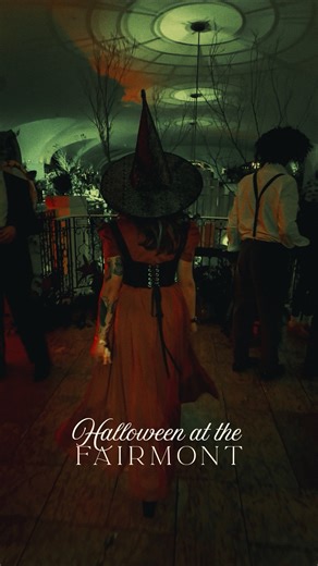 I’ve officially found my dream Halloween destination✨ I attended “Halloween at the Castle” in the historic halls of the Fairmont Banff Springs, where the Rundle Bar was turned into a candle-lit fairytale forest, complete with musicians, tarot readers, live performances, and hauntingly beautiful décor 🎃 📍 @FairmontBanff @rundle_bar #FairmontHotels #BanffSprings #AdventureHere #MakeSpecialHappen #Hosted | Lively Ghosts