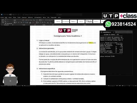 🔴(AC-S04) Semana 04 - Tema 01: Tarea- Tarea Académica 1 (TA1) ANALISIS DE DATOS - PYTHON UTP 2026