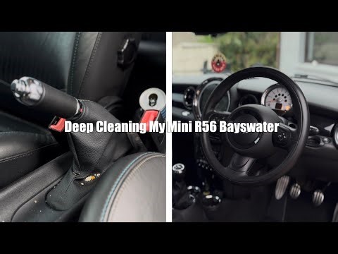Interior Deep Clean on my Mini R56