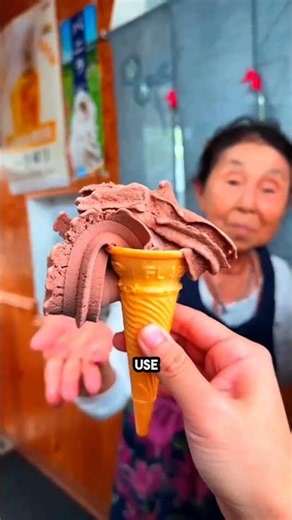 why people like to buy ice cream from her