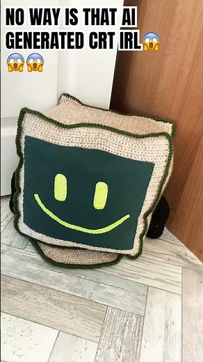 The first Ai generated bfdi character!!! Introducing… CRT!!!