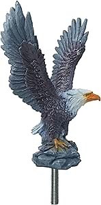 Eagle Flag Pole Topper, Eagle for Flag Pole Top, Flagpole Topper, Waterproof Indoor & Outdoor Decor, Ornament Ball