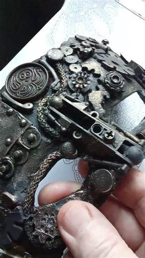 DIY Steampunk Mask #handmade #mask