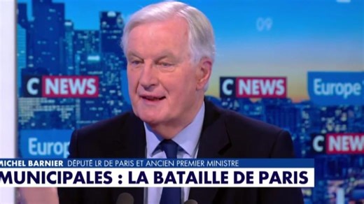Municipales 2026 : «À Paris, l'alternance, c'est Madame Dati », estime le député Michel Barnier