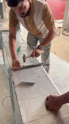 Factory Fabricated 24G AC Duct Assembly Work #hvac #ducting #ductwork #mustwatch #airconditioning