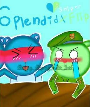 Happy Tree Friends - Splendid X Fliqpy and Fliqpy X Flippy and Flaky X Flippy Ship Who Favourite✨ :D
