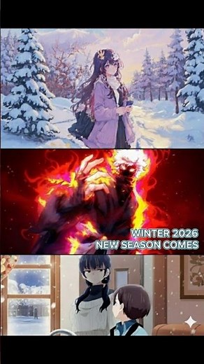 Winter 2026 Anime Lineup 🔥 Fans Finally Getting Their Most Wanted Seasons!” #animelist #anime