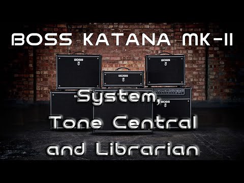 HOW-TO: USING TONE CENTRAL, SYSTEM AND THE BASICS OF LIBRARIAN IN BOSS TONE STUDIO