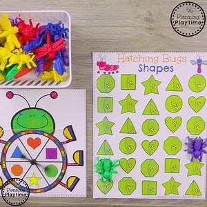 LOVE these fun Learning Ideas with Bugs! So cute!! Find them at: https://planningplaytime.com/bug-activities | Planning Playtime - Learning Through Play