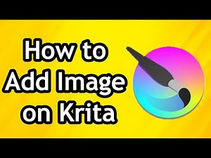 How to Add Image on Krita