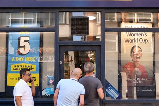 Major British betting firm warns 200 shop branches could close as tax fears mount