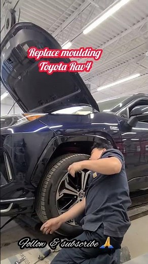 replace fender moulding Toyota Rav4, best of Toyota SUV #automobile #Car