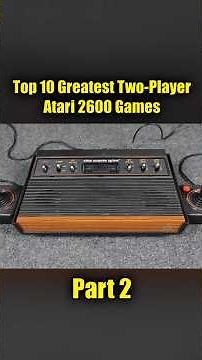 Top 10 Greatest Two Player Atari 2600 Games of All Time PART 2