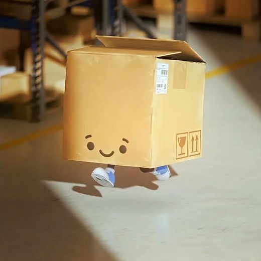 RUNNING BOX | C4D Animation