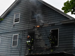 Firefighters Battle House Fire On Hartford Avenue In Enfield