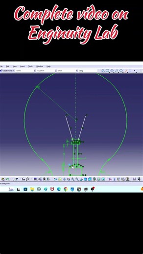 Bulb Sketch in CATIA V5 🔥 | Sketcher Exercise 19 #Shorts #catiav5 #enginuitylab #techdraw