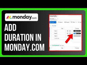 How to Add Duration in Monday.com
