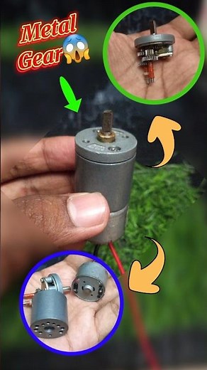 Dc gear motor assemble 💥