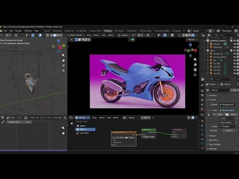 How to Add & Rotate HDRIs in Blender 5