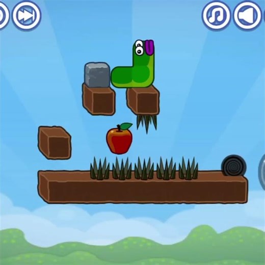 Apple Worm Level 29 #shorts #shortvideo #gaming #viral