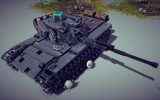 【besiege】【齿轮履带教程】履带如何完美衔接！