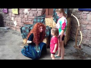 Princess Merida from Brave Meet & Greet At The Magic Kingdom Disney World