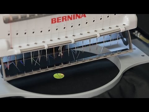 BERNINA E 16 Tutorial: Laser Alignment