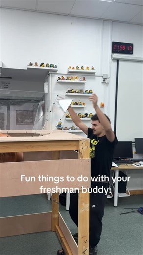 RoboActive #2096 on Instagram: "No freshman was hurt while filming this video! 🪚 #frc #ronimakaroni #rookie"