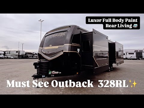 Must-See 2025 Outback 328RL RV Travel Trailer – Rear Living, Full Tour!