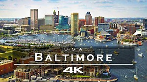 Soaring Over Baltimore — The Best 4K Aerial Views of the USA Port City