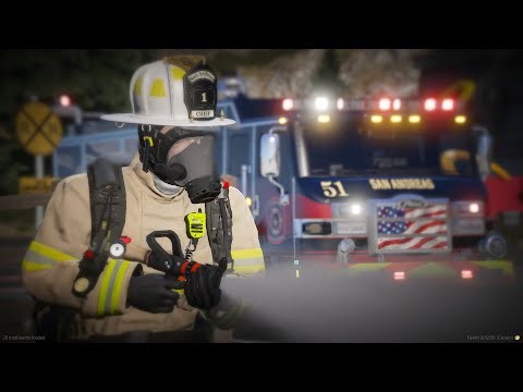 Firefighting In Roxwood County - San Andreas Fire Rescue Showcase