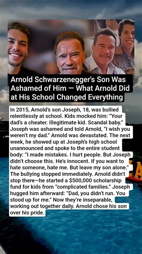 Arnold Schwarzenegger Put His Son First and Turned a Painful Chapter Into a Lesson in Accountability