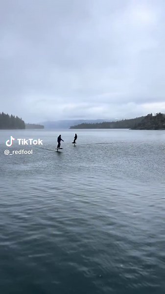 Two of the Fools on the efoils #efoil #surfsup #water #life