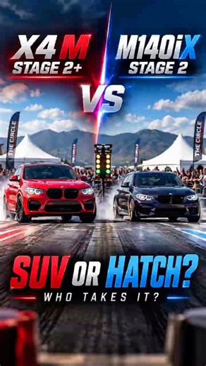 Can a Stage 2 M140i xDrive Beat an X4 M Stage 2+?!