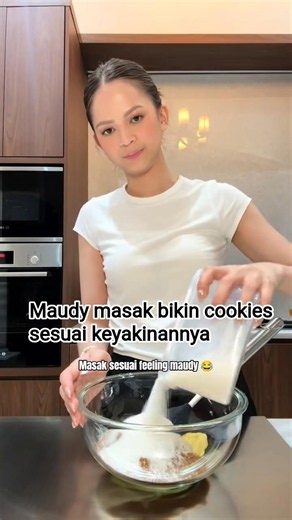 Maudy bikin cookies sesuai KEYAKINANNYA #maudyeffrosina #fadlyfaisal