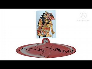 javanese shadow puppets clock