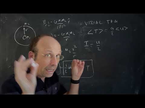 Physics Problem: Demonstration of the Virial Theorem