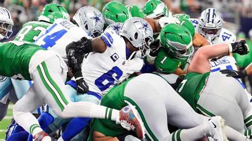 Cowboys get huge comeback win over the Eagles, 24-21