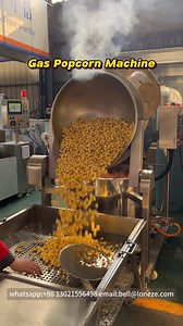 Gas Fired Automatic Commercial Sweety Flavor Popcorn Machine High productivity with 50-55kg popcorn per hour.Contact me for more info.:WhatsApp/WeChat/Tel: 86 13021556498 E-mail: bell@loneze.com #popcornmachine#popcornmakingmachine#popcornkettle#popcornpot#foodmachine#snacksmachine#gaspopcornmachine#flavorpopcorn#popcornmachineforsale | Longze Machinery（Cooking Mixer and Popcorn Machine）