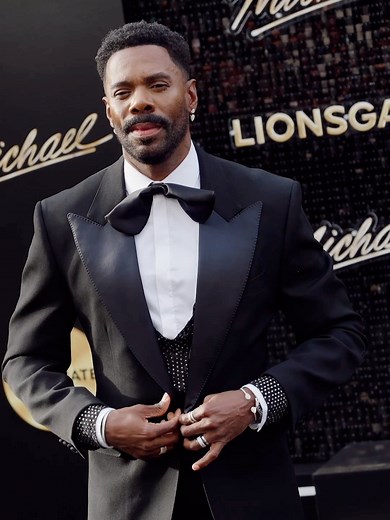 Colman Domingo at the Los Angeles premiere of #MichaelMovie. | colman domingo