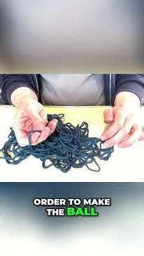 Untangle Yarn Knots - Patience is Key for Perfect Weaving!