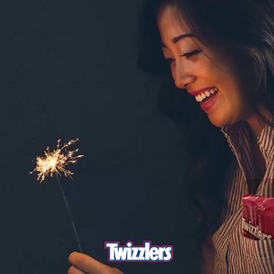 A sparkling moment brought to you by Twizzlers Twists. | TWIZZLERS