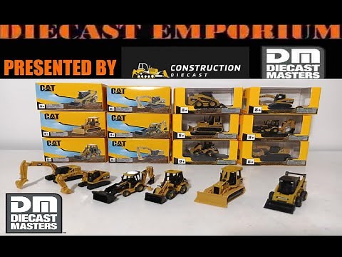 Diecast Masters Caterpillar Micro Constructor Collection