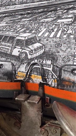 James Cook Artwork on Instagram: "My typewriter art has gone from monochrome to multicolour 🎨 and after a decade of typing, the colours are finally coming through! Watch the journey, including my very first piece in colour 🌹 Which of my typewriter artworks featured in my video did you like best? #typewriter #artistsoninstagram #artreels #reels #newyork #manhattan #asmr"