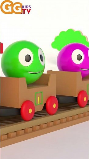 Number Train Adventure! #shorts #numbers #learningvideos