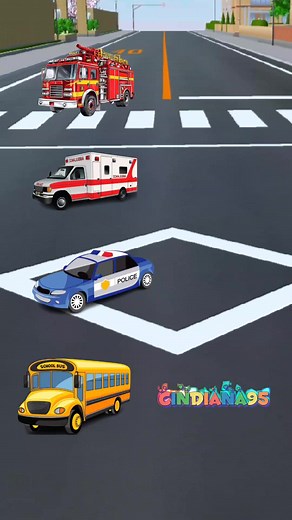 232K views · 1.3K reactions | Help me find the school bus #cartoon #cartoons #reels #animation | Cindiana Rosadi | Facebook