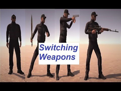 Switching Weapons - Unity3d | Unity Tutorial | How to Switch Weapons in Unity