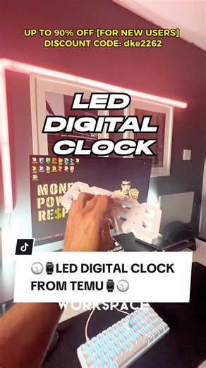 Enhance Your Workspace with LED Digital Clock